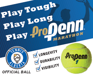 Pro Penn Tennis Alberta Official Sponsor